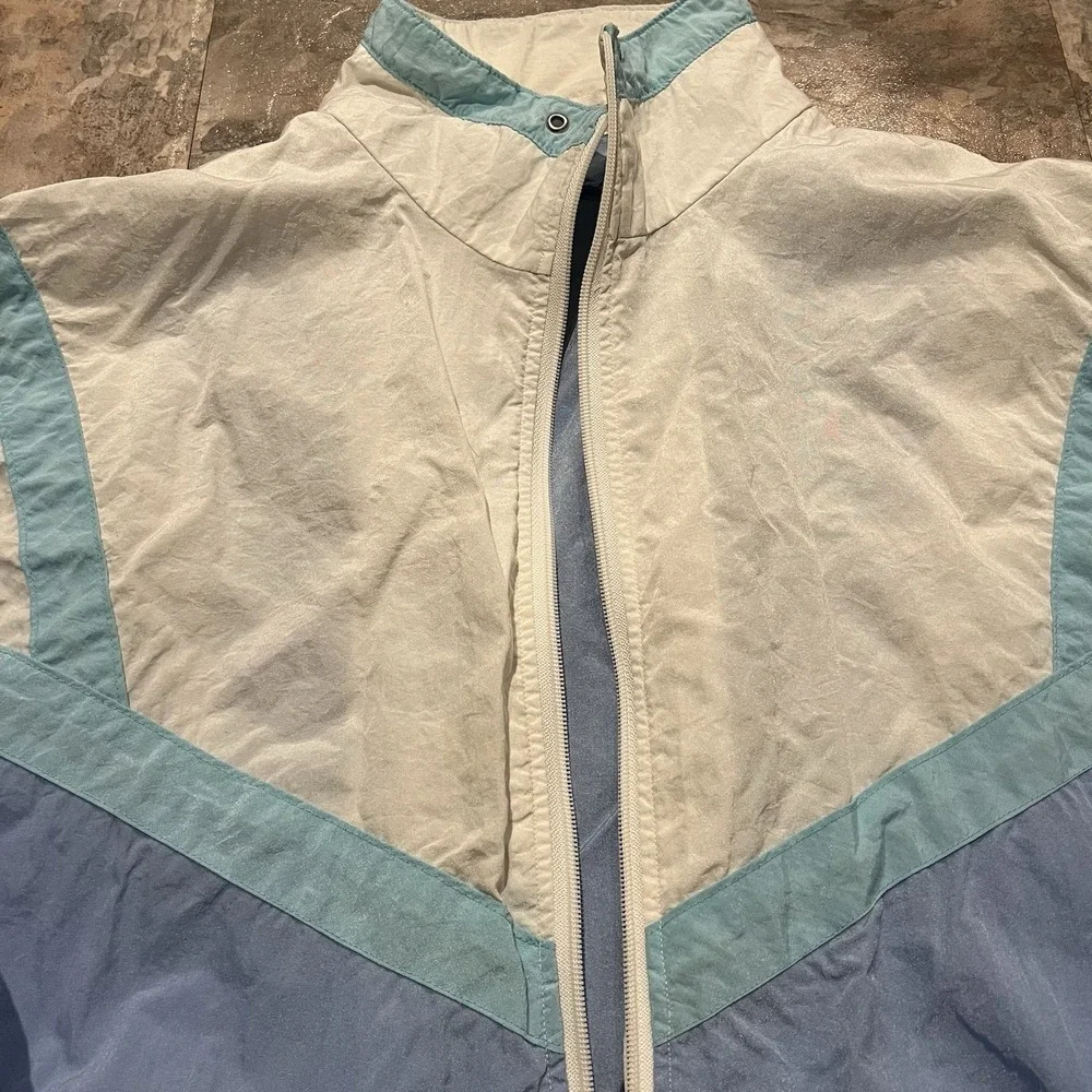 Norm Thompson | Vintage Color Block Wind Breaker-Work Out Jacket | Size M